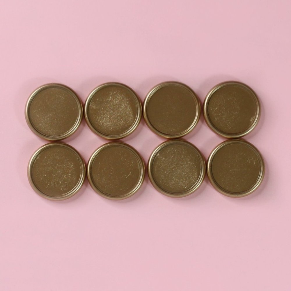 GOLD Plastic Discs 1.25in. Happy Planner